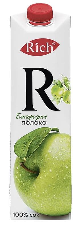 Сок Рич яблоко 1л.