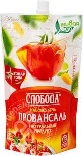 Майонез Слобода провансаль 67% 400г с доз