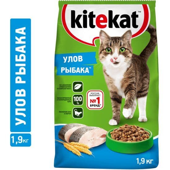 Китикэт Улов Рыбака 1,9кг