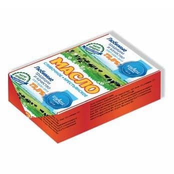 Масло слив Крестьянское 180г 72,5% Кубарус