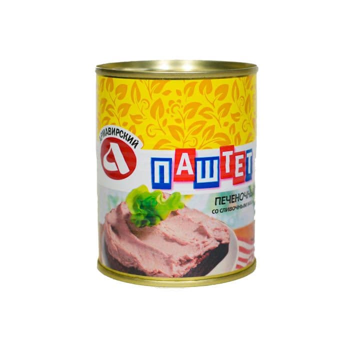 Паштет печеночный со сливочным маслом 338г АМКК