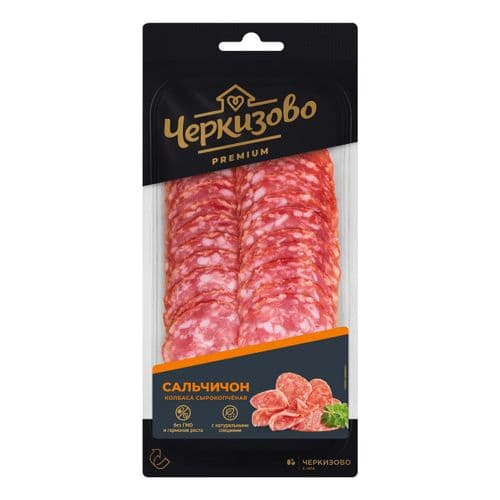 Колбаса Сальчичон с/к нарезка 100г Черкизово