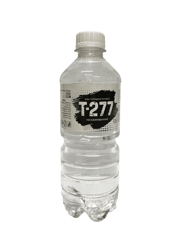 Вода питьевая Т-277 газ 0,5л пэт