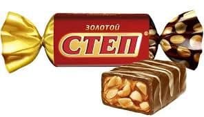 Конфеты Степ золотой вес Славянка