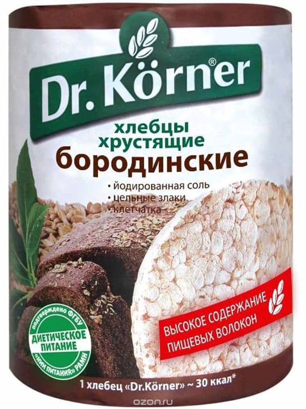 Хлебцы Бородинские 100г Корнер