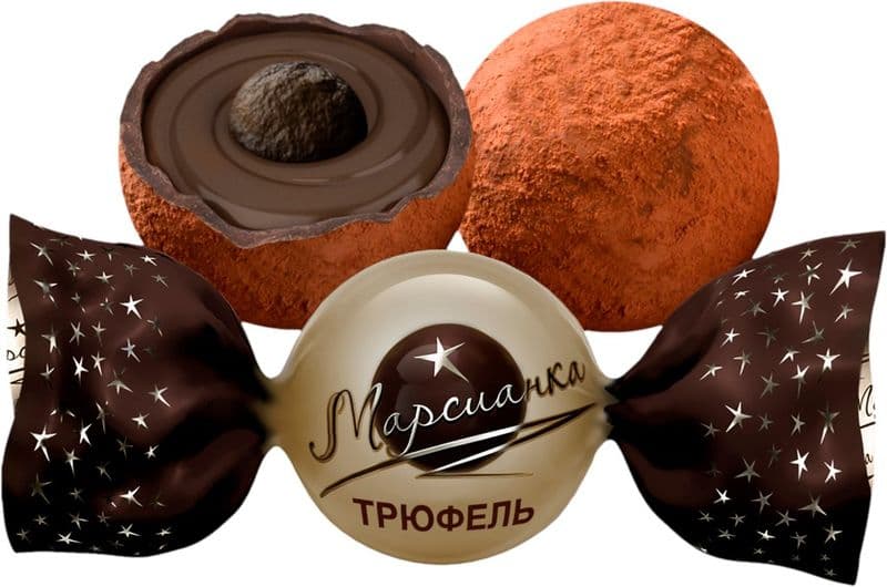 Конфеты Марсианка Трюфель вес Сладкий орешек