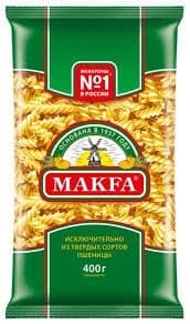 Мак.Макфа Спирали 400г