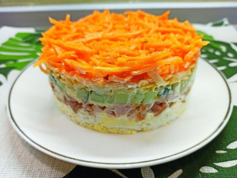 Салат Птичка в клетке  вес ЛЭНД