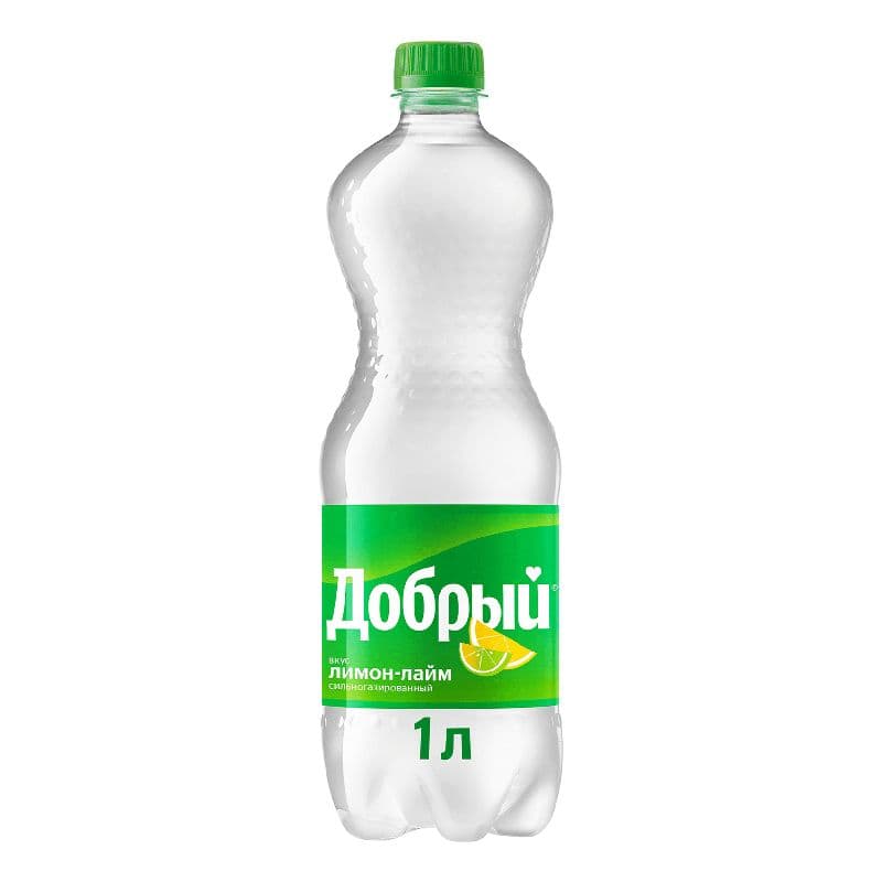 Газ вода Добрый Лимон Лайм 1л пэт