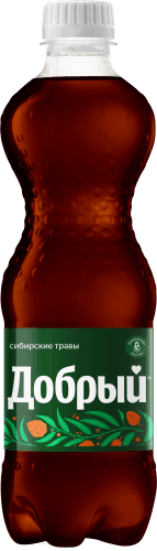 Газ вода Добрый Кола Малина 1л пэт