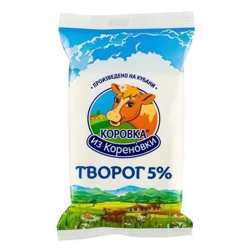 Творог 5% 180г флоупак КизК