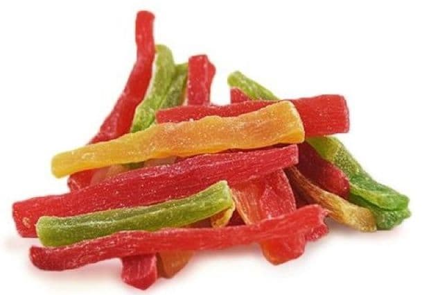 Цукаты ананас палочки микс вес