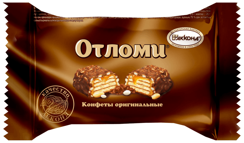 Конфеты Отломи глазированные вес Акконд