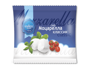 Сыр Моцарелла 28% 125г  Кубарус