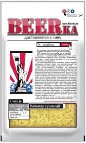 Кальмар филе соломка Бирка 38г