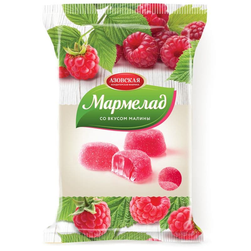 Мармелад Малина 300г Азовская КФ