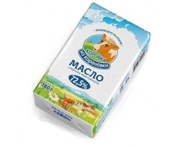 Масло слив. Крестьянское 72,5% 170г КизК