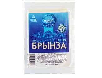 Сыр Брынза 40% 300г Кубарус
