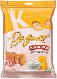 Сухарики Кириешки Багет 50г сметана сыр
