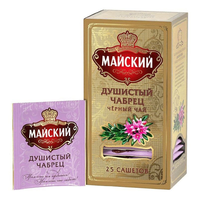 Чай Майский Душистый чабрец 25пак