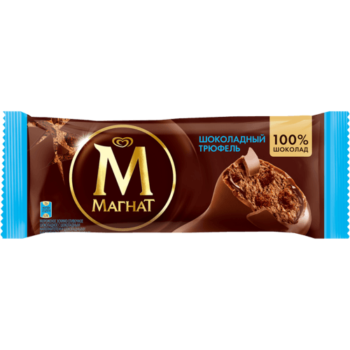 Мороженое Магнат 72г эскимо шок.трюфель Инмарко*24