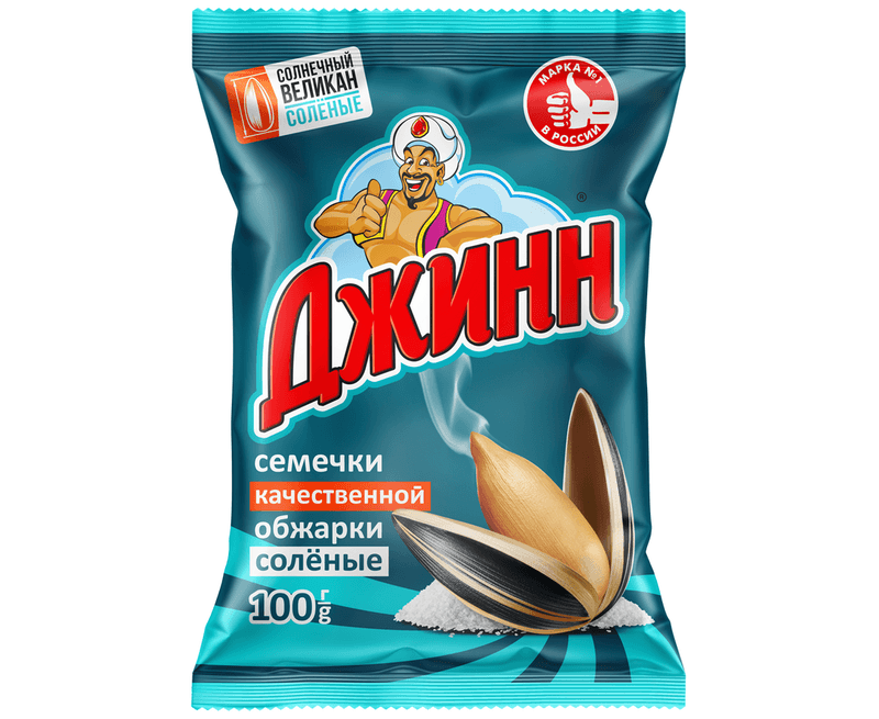 Семечки жареные Джинн 100г с солью