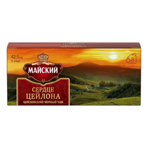 Чай Майский Сердце Цейлона 25пак