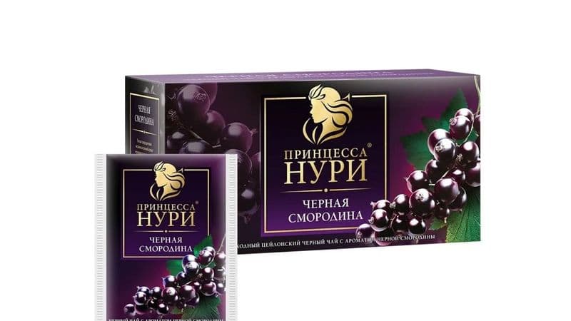Чай Нури черная смородина 25пак