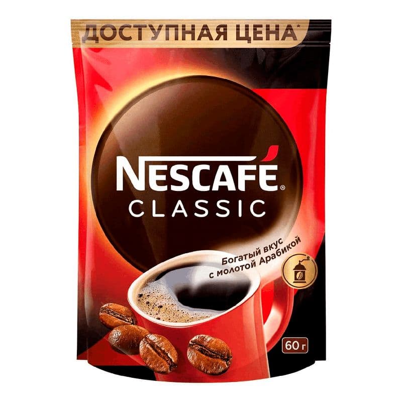 Кофе Нескафе Классик 60г м/у Нестле