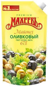 Майонез Махеев Оливковый  380-400г с доз