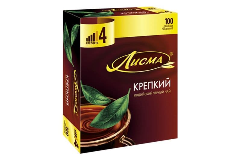 Чай Лисма крепкий 100п