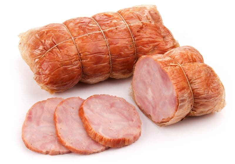Рулет из мяса птицы с грибами вес. Курганинск