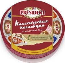 Сыр плавленый Президент 140г Классич.коллекция