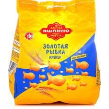 Крекер Золотая Рыбка 180г Яшкино