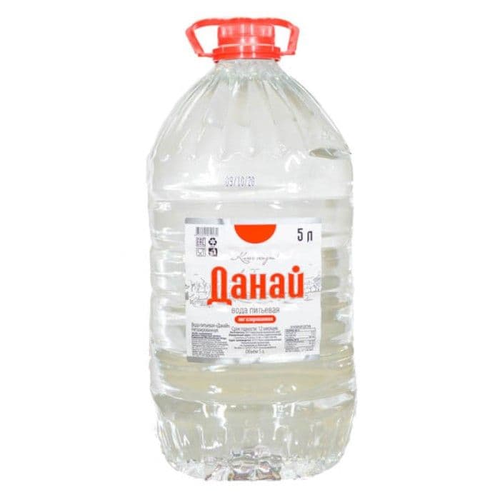 Вода минеральная Данай негаз 5л пэт