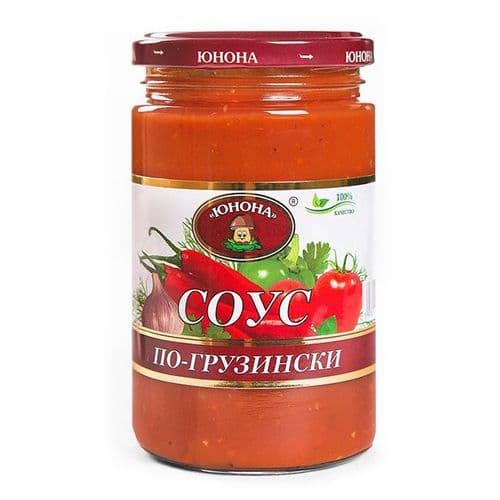 Соус по-грузински 370г с/б Юнона