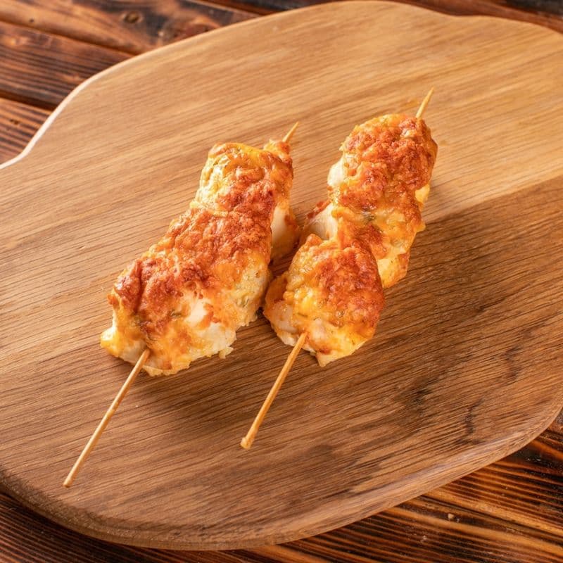 Шашлык из филе куриного  с сыром вес ЛЭНД