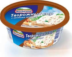 Сыр Хохланд творож.140г ван с лес.грибами