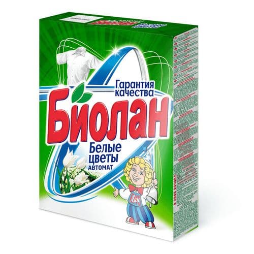 БИОЛАН Автомат 350г Белые цветы