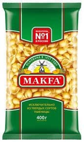 Мак.Макфа Ракушки 400г