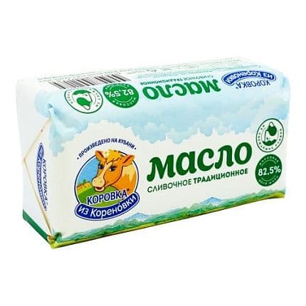 Масло слив. Традиционное 82,5% 170г КизК