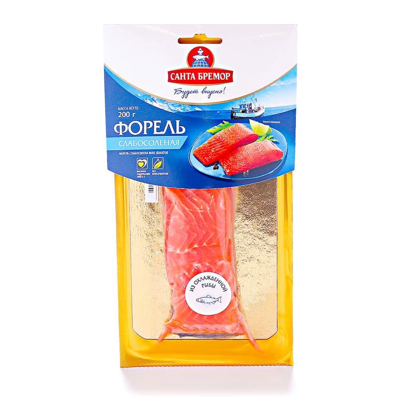 Форель с/с ф/к 200г Санта-Бремор