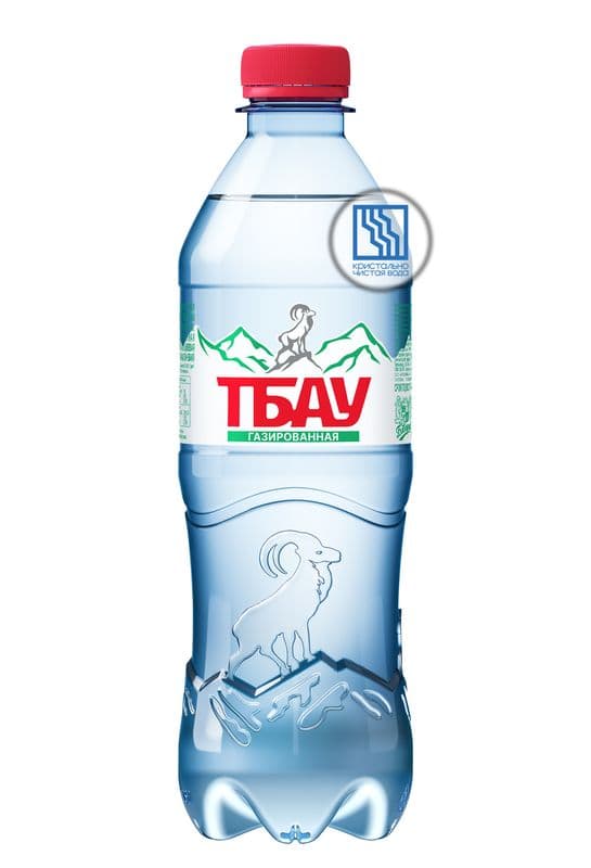 Вода питьевая Тбау газ 0,5л пэт
