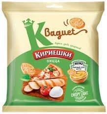 Сухарики Кириешки Багет 45г+25 пицца+сырн.соус