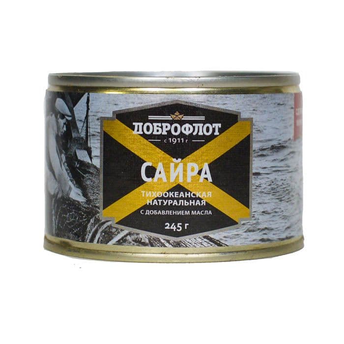 Сайра НДМ 245г с/к Доброфлот