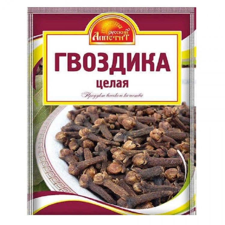 Гвоздика целая 10гр Перцов