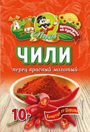 Перец красный молотый Чили 10г Перцов