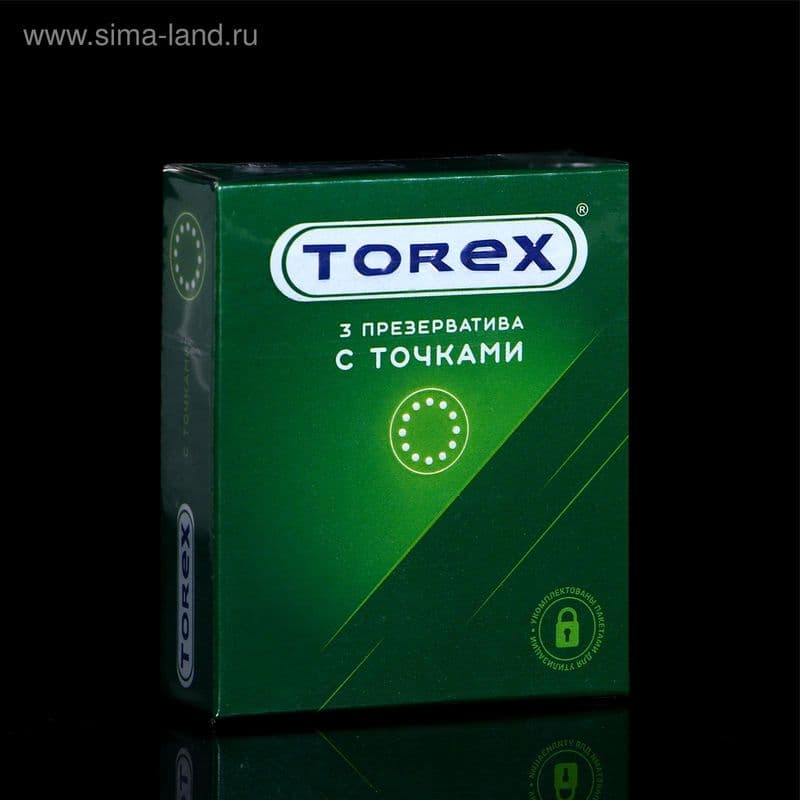ТОРЕКС презервативы №3 С Точками