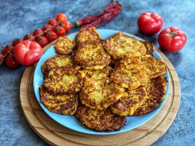 Оладьи овощные с кабачком вес ЛЭНД