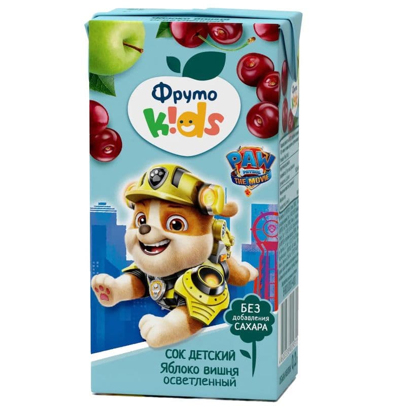 Сок Фрумка яблоко вишня осветленный 0,2л